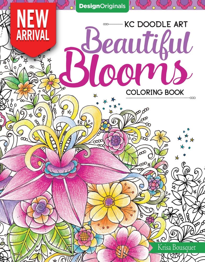 Beautiful Blooms Coloring Book - Coloring Book Zone