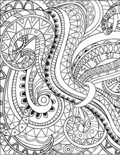 Geometric Designs for Adults Who Color - Live Your Life in Color Series - Coloring Book Zone