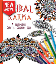 Tribal Karma: A Multi-Level Creative Coloring Book - Coloring Book Zone